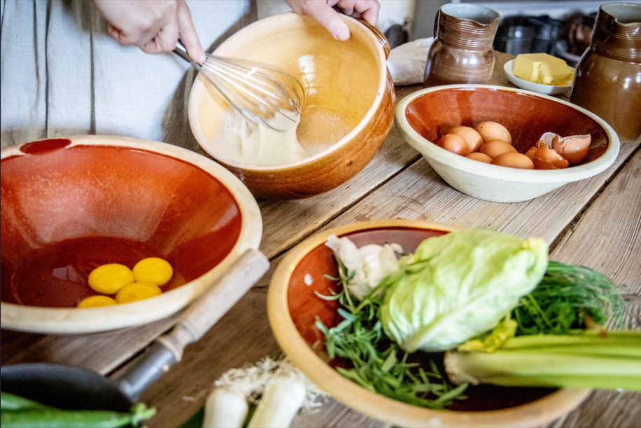 Folkekøkken på Reventlow-Museet